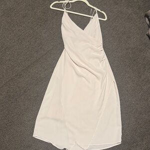 Lulus  Cream Spaghetti Strap Dress